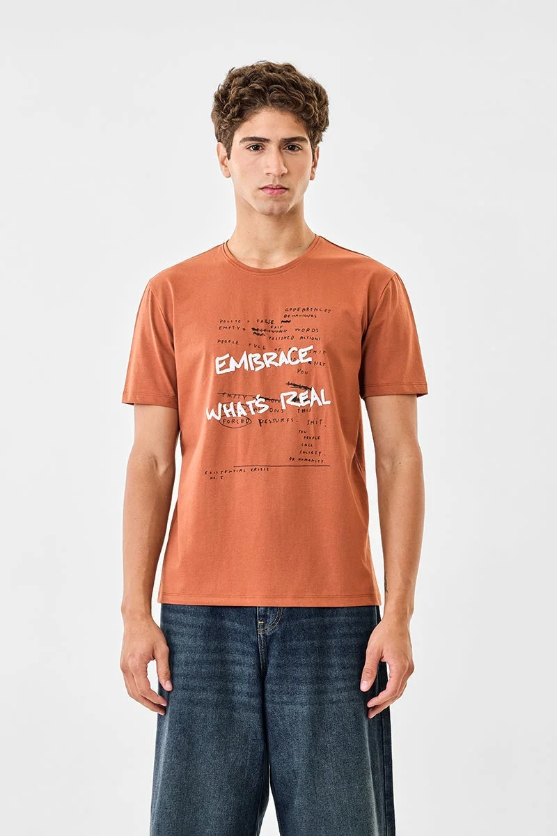 SNITCH Embrace Regular Fit T-Shirt